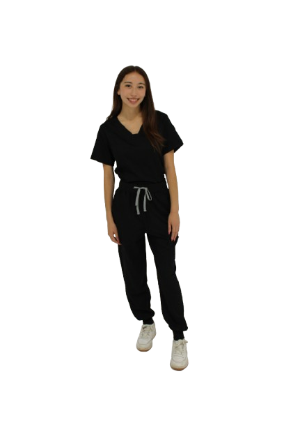 V.1 Unisex Ribbed Scrub Joggers